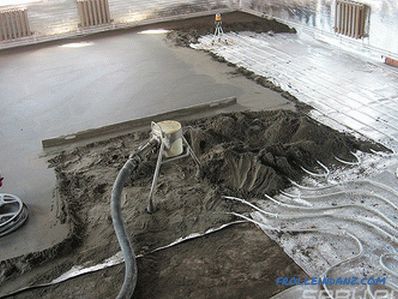 Напівсуха стяжка підлоги - плюси і мінуси облаштування